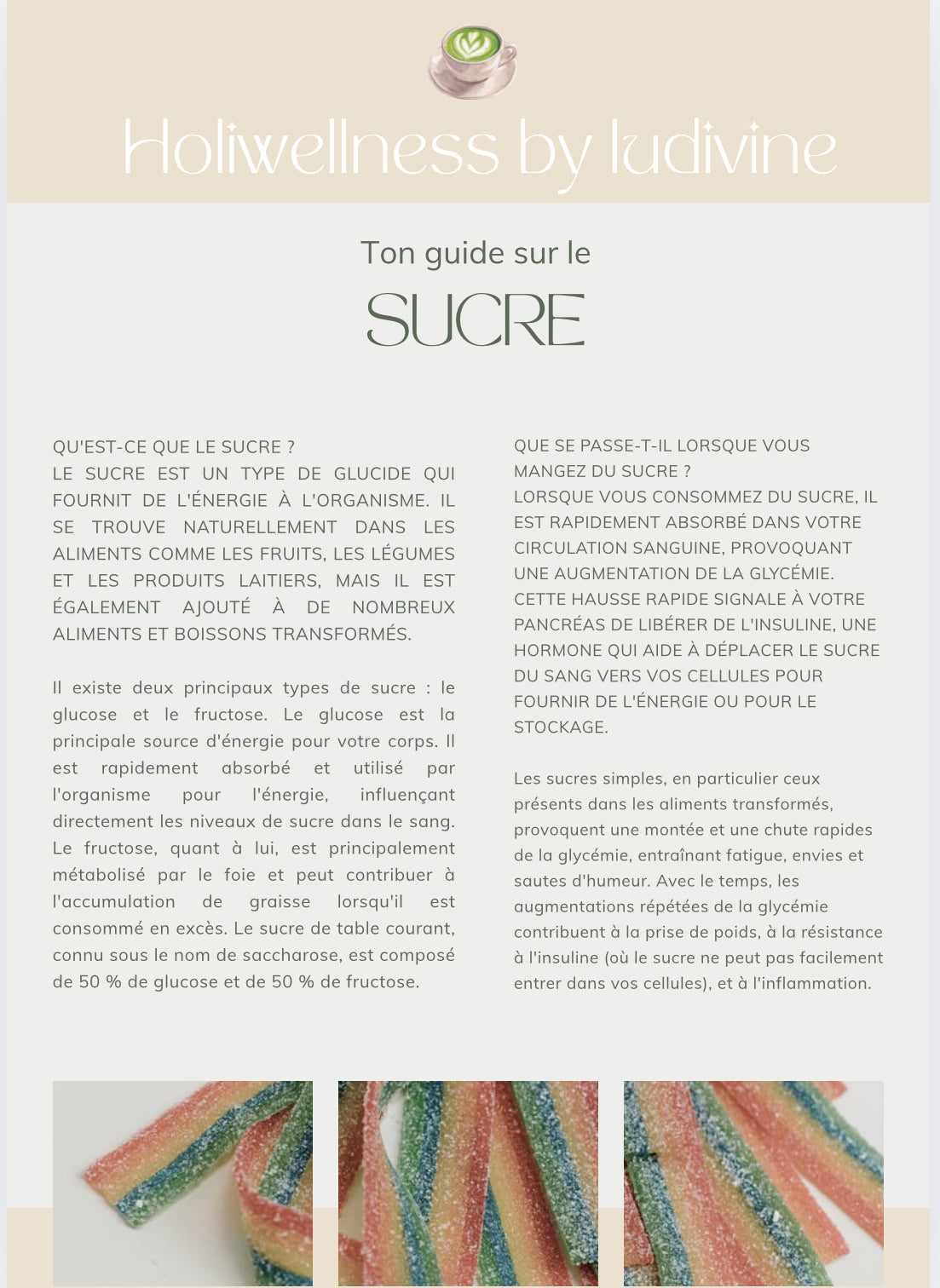 Guide complet sur le sucre, rien à sucrer !